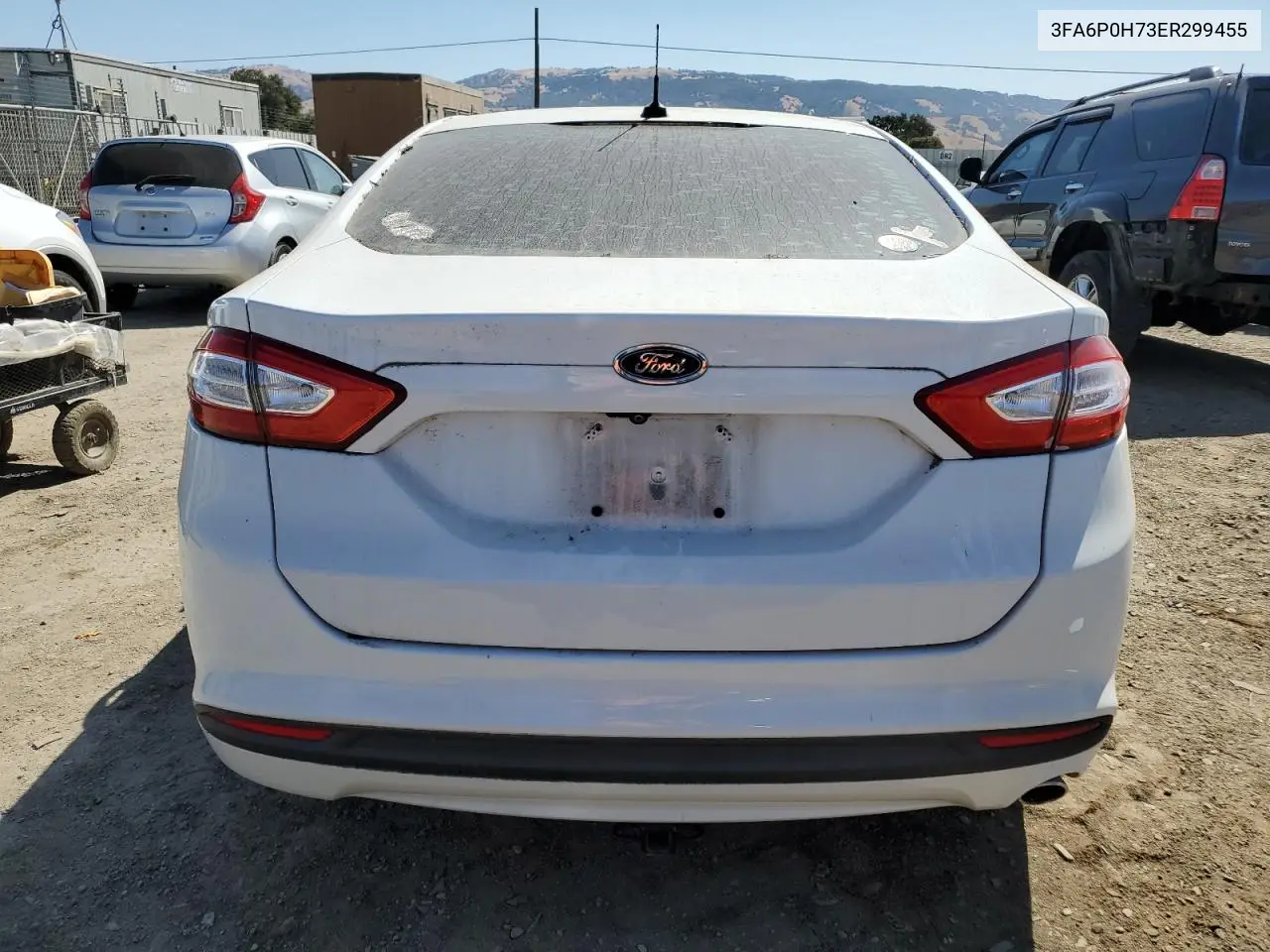 2014 Ford Fusion Se VIN: 3FA6P0H73ER299455 Lot: 62967665