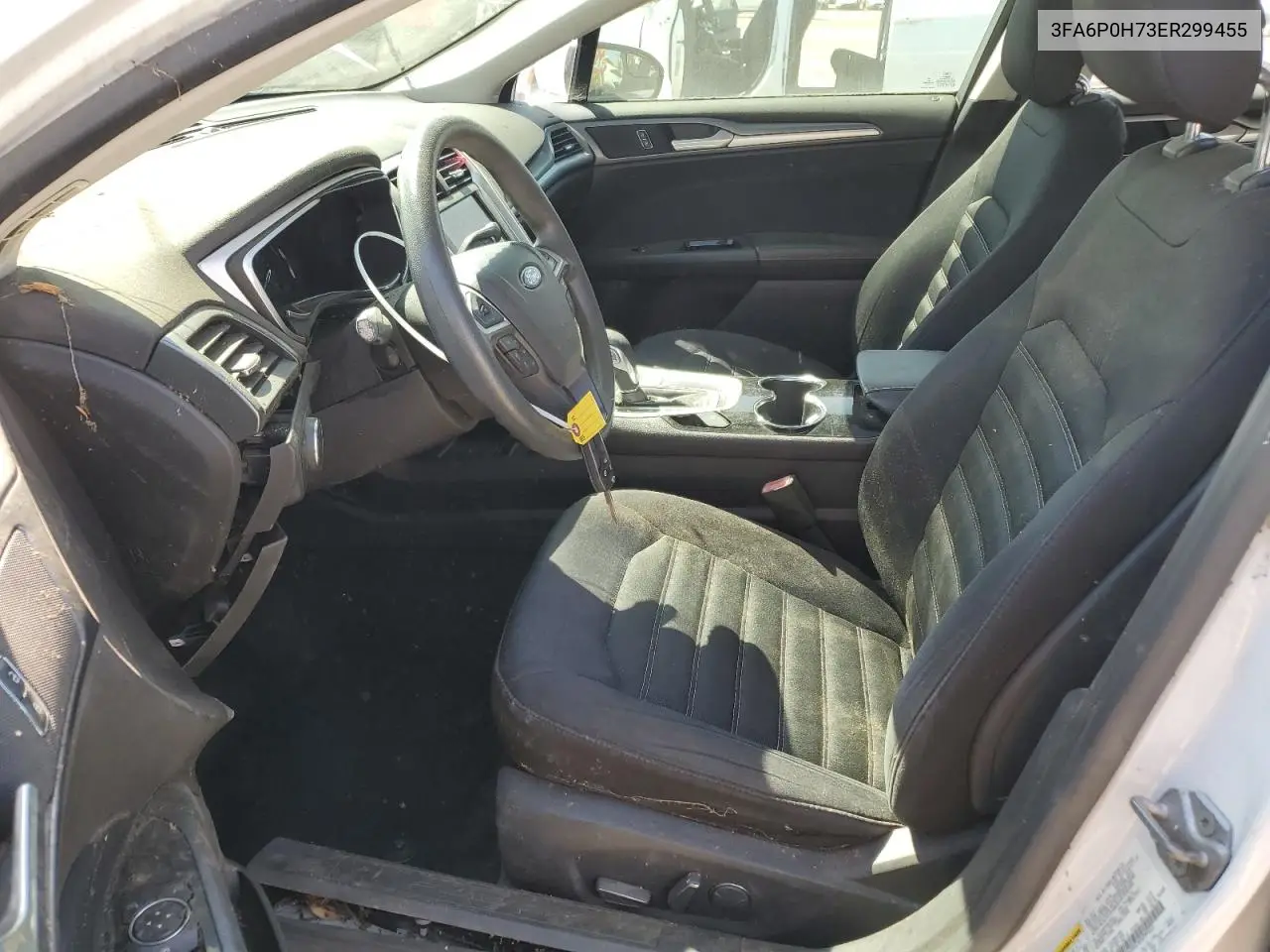 2014 Ford Fusion Se VIN: 3FA6P0H73ER299455 Lot: 62967665