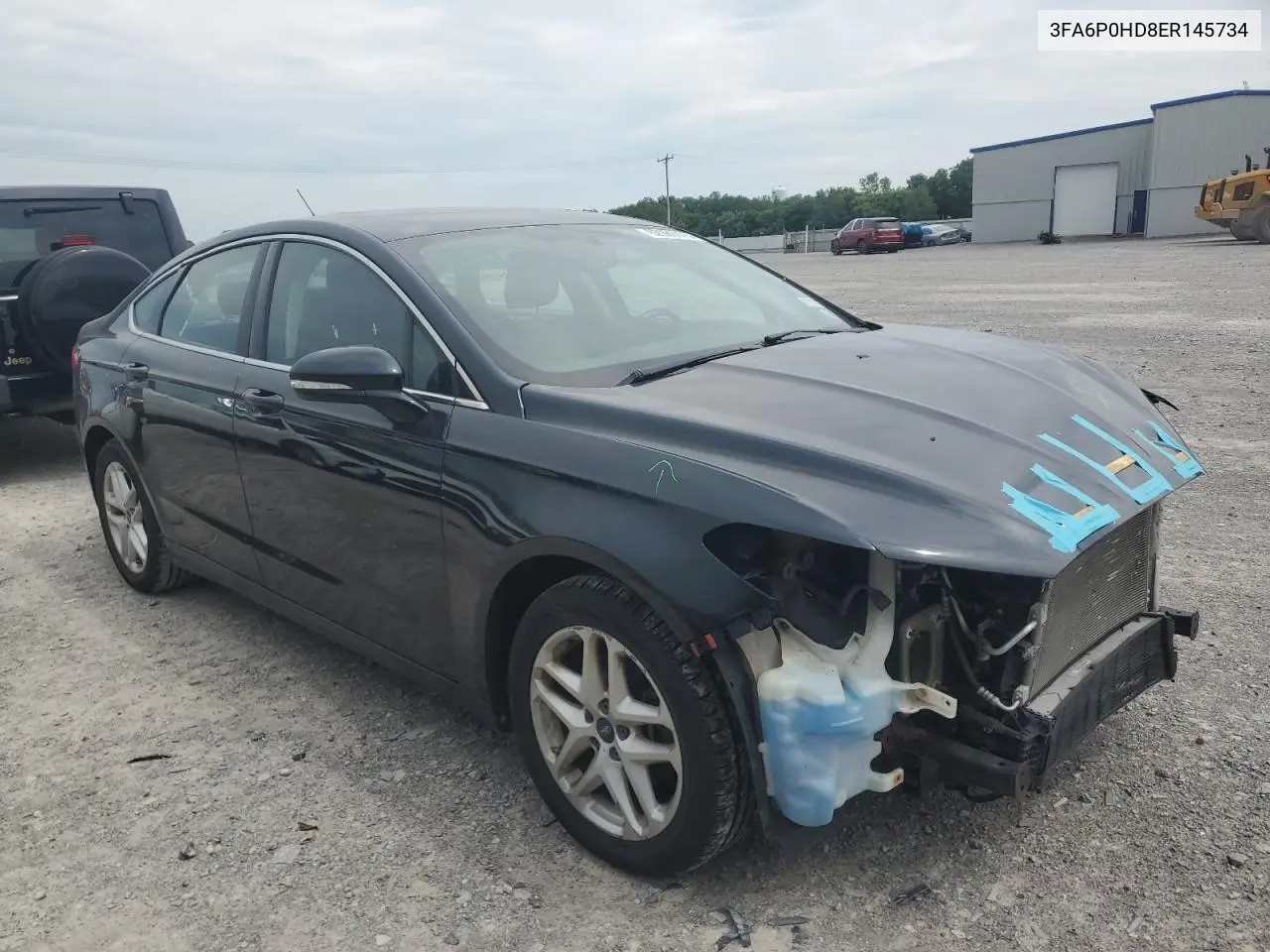 2014 Ford Fusion Se VIN: 3FA6P0HD8ER145734 Lot: 62986775