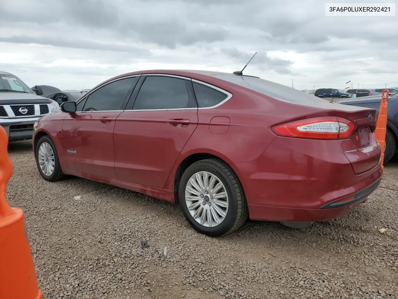 2014 Ford Fusion Se Hybrid VIN: 3FA6P0LUXER292421 Lot: 63057465