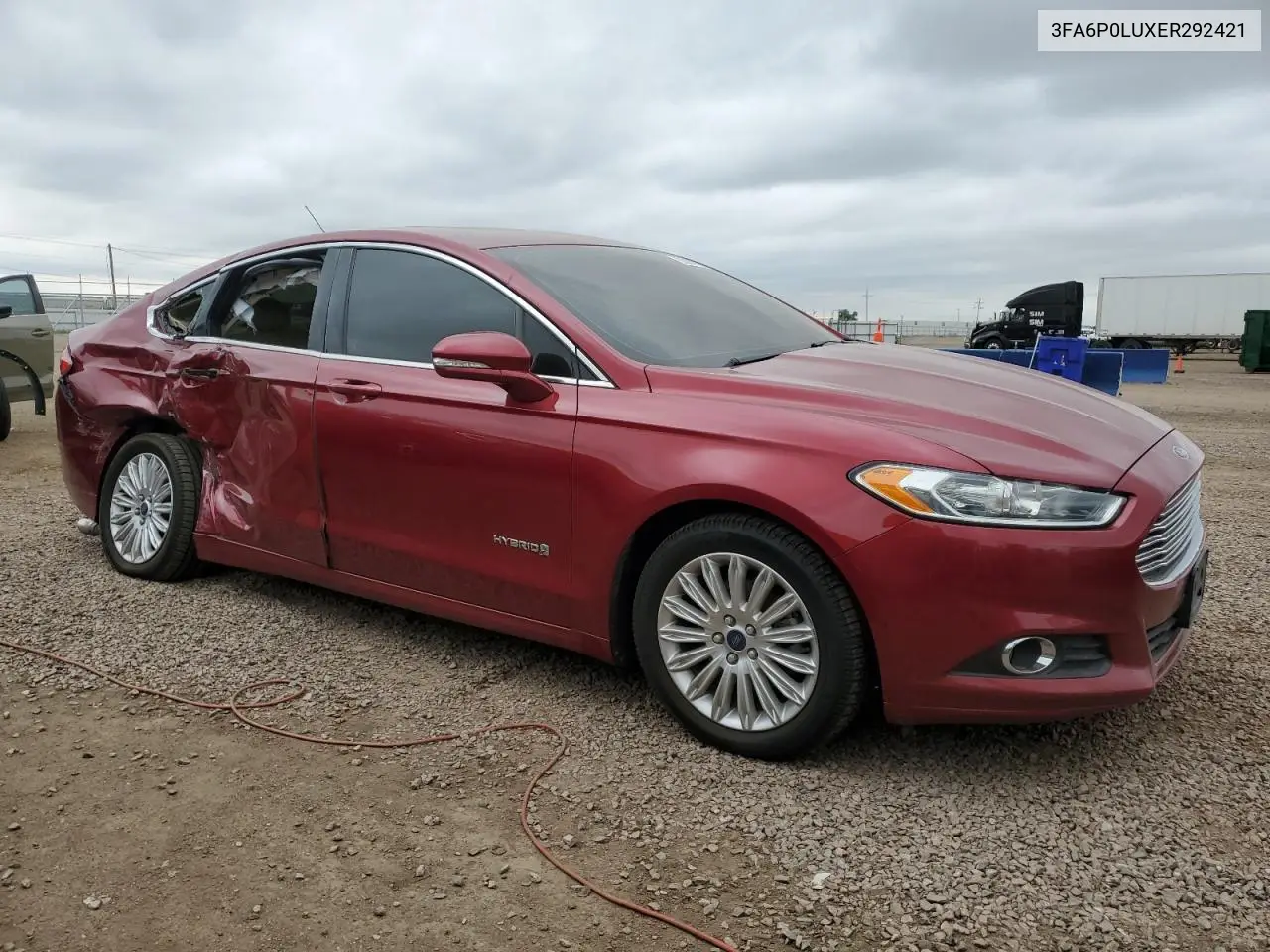 2014 Ford Fusion Se Hybrid VIN: 3FA6P0LUXER292421 Lot: 63057465