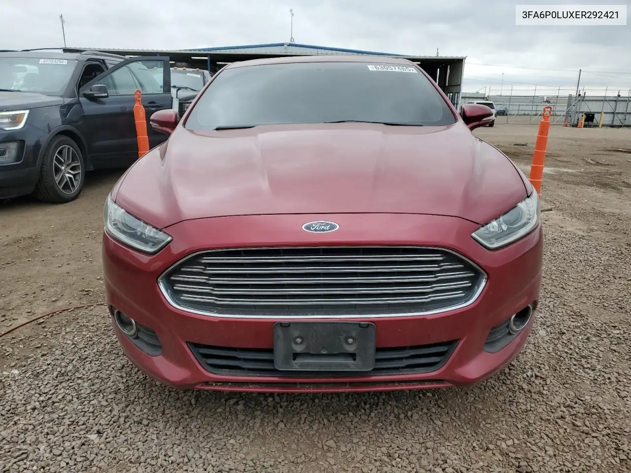 2014 Ford Fusion Se Hybrid VIN: 3FA6P0LUXER292421 Lot: 63057465