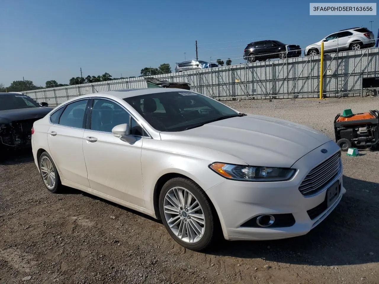 2014 Ford Fusion Se VIN: 3FA6P0HD5ER163656 Lot: 63163895