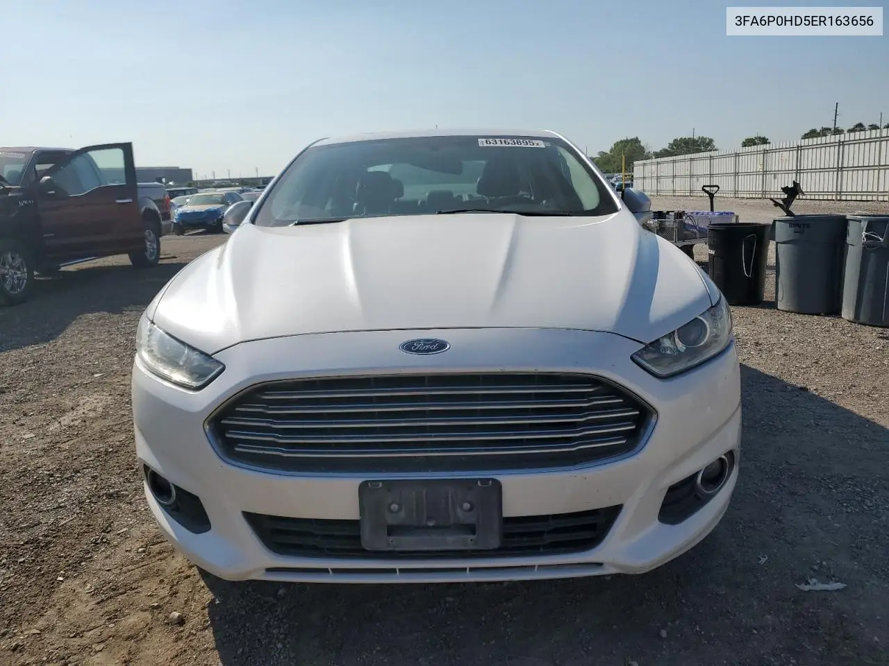 2014 Ford Fusion Se VIN: 3FA6P0HD5ER163656 Lot: 63163895