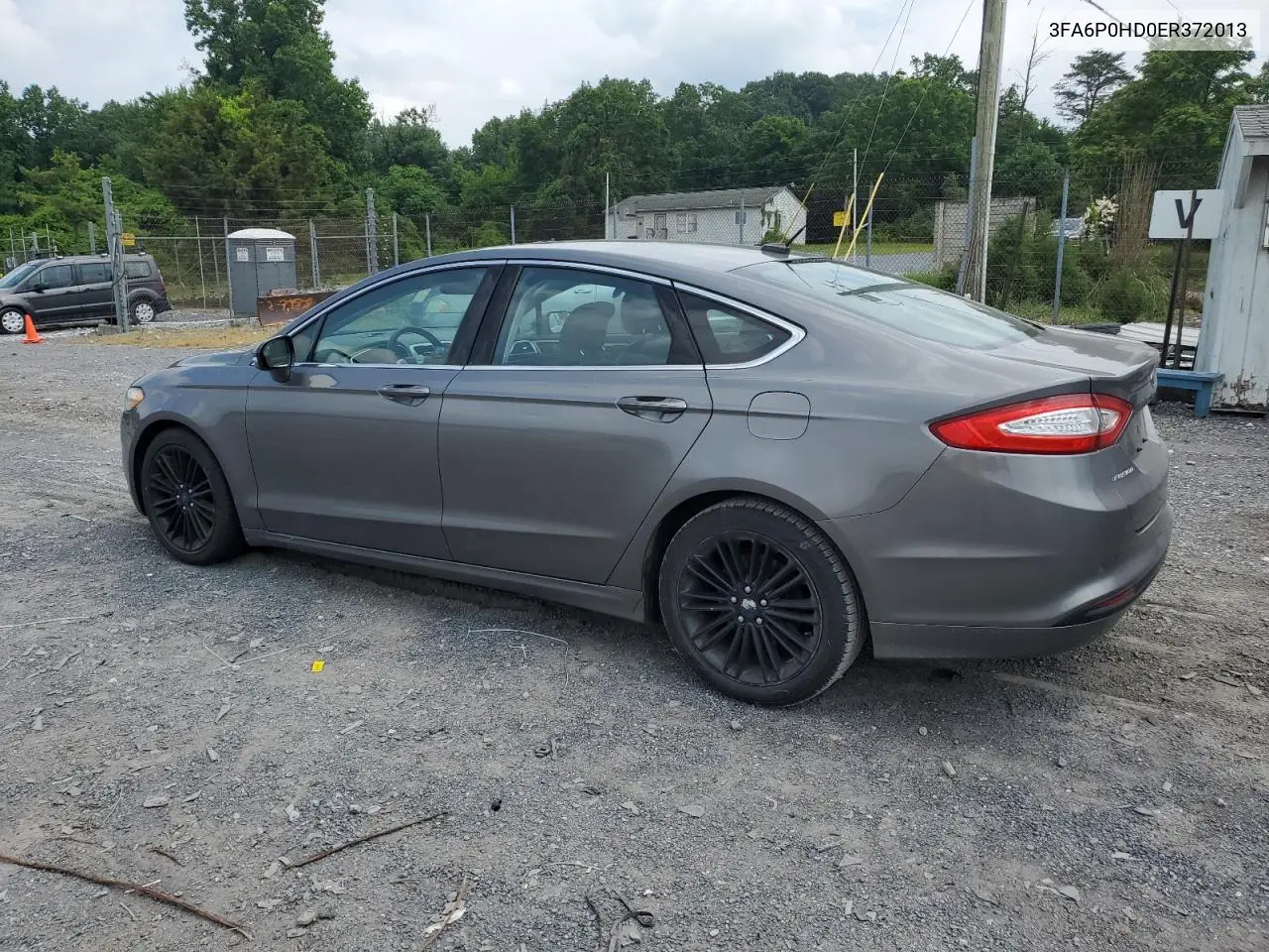 2014 Ford Fusion Se VIN: 3FA6P0HD0ER372013 Lot: 63228905