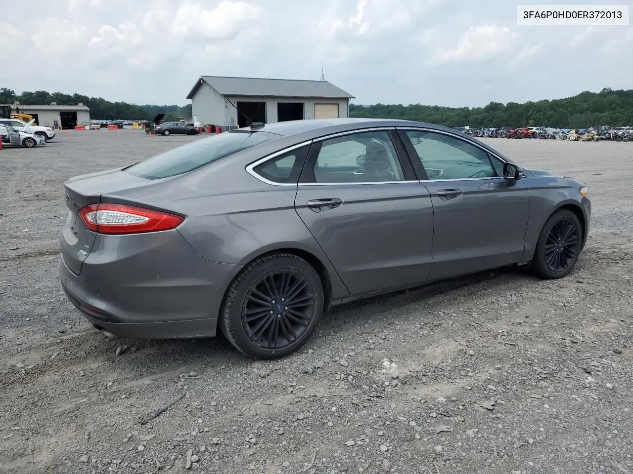 2014 Ford Fusion Se VIN: 3FA6P0HD0ER372013 Lot: 63228905