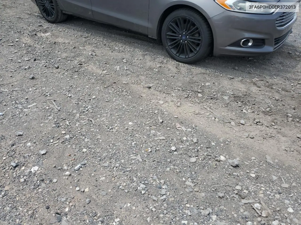 2014 Ford Fusion Se VIN: 3FA6P0HD0ER372013 Lot: 63228905