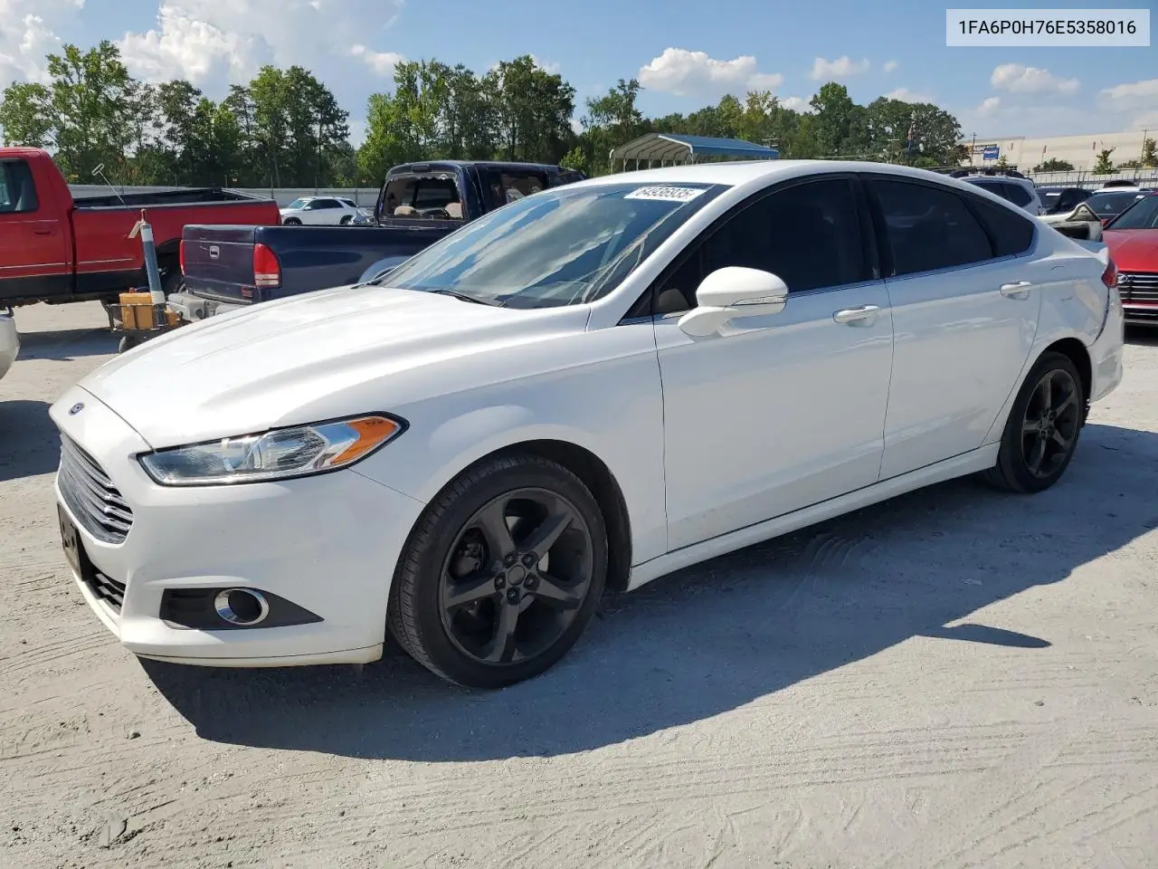 2014 Ford Fusion Se VIN: 1FA6P0H76E5358016 Lot: 64936935