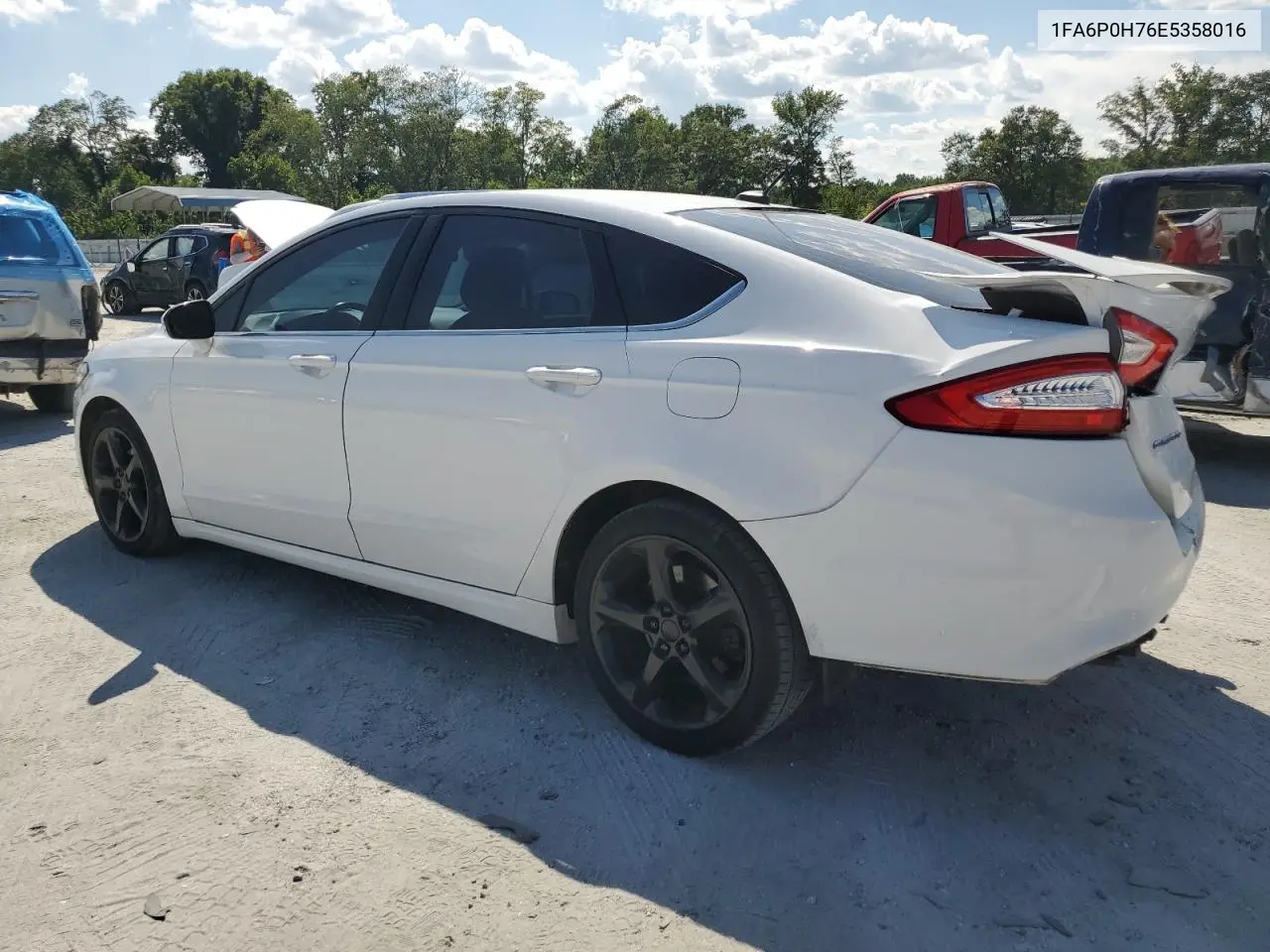2014 Ford Fusion Se VIN: 1FA6P0H76E5358016 Lot: 64936935