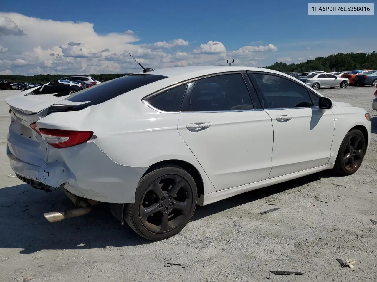 2014 Ford Fusion Se VIN: 1FA6P0H76E5358016 Lot: 64936935