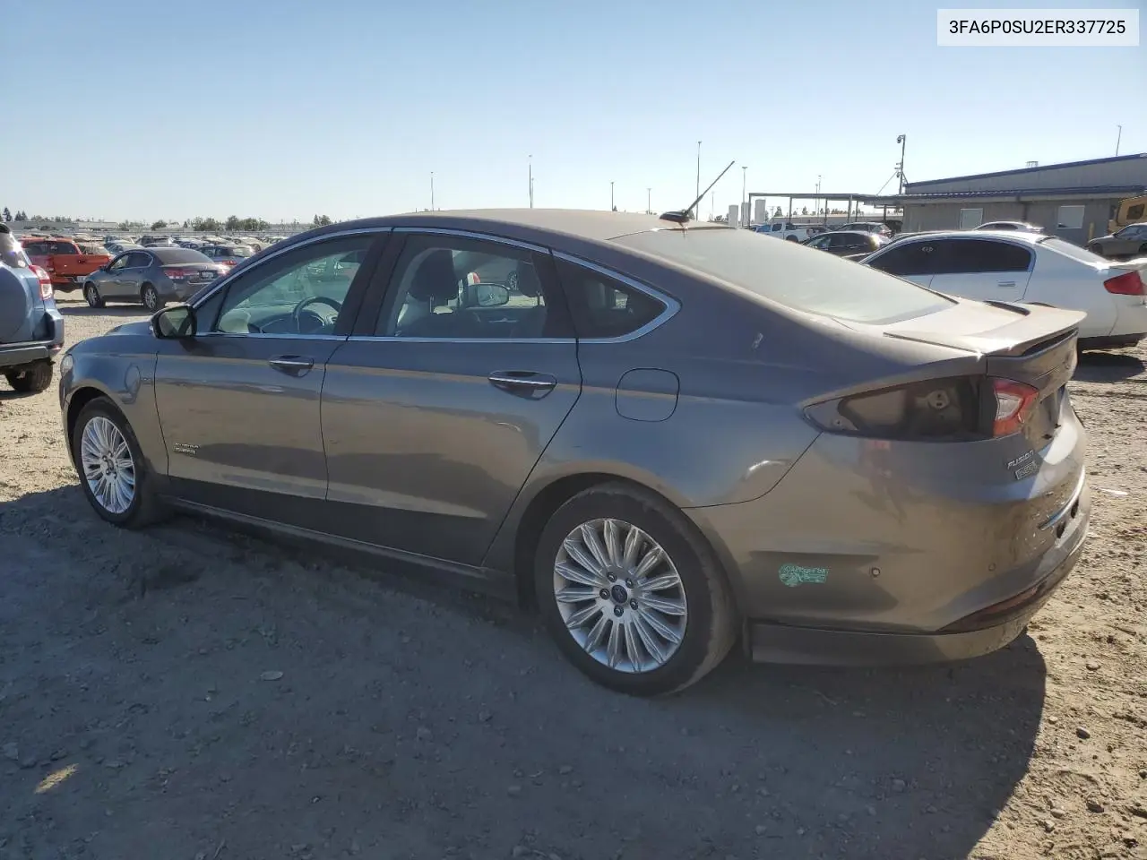 2014 Ford Fusion Titanium Phev VIN: 3FA6P0SU2ER337725 Lot: 65579235