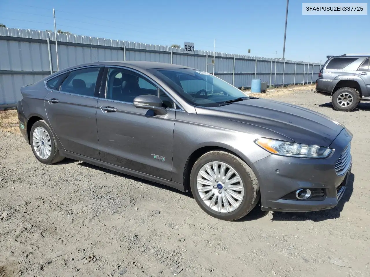 2014 Ford Fusion Titanium Phev VIN: 3FA6P0SU2ER337725 Lot: 65579235