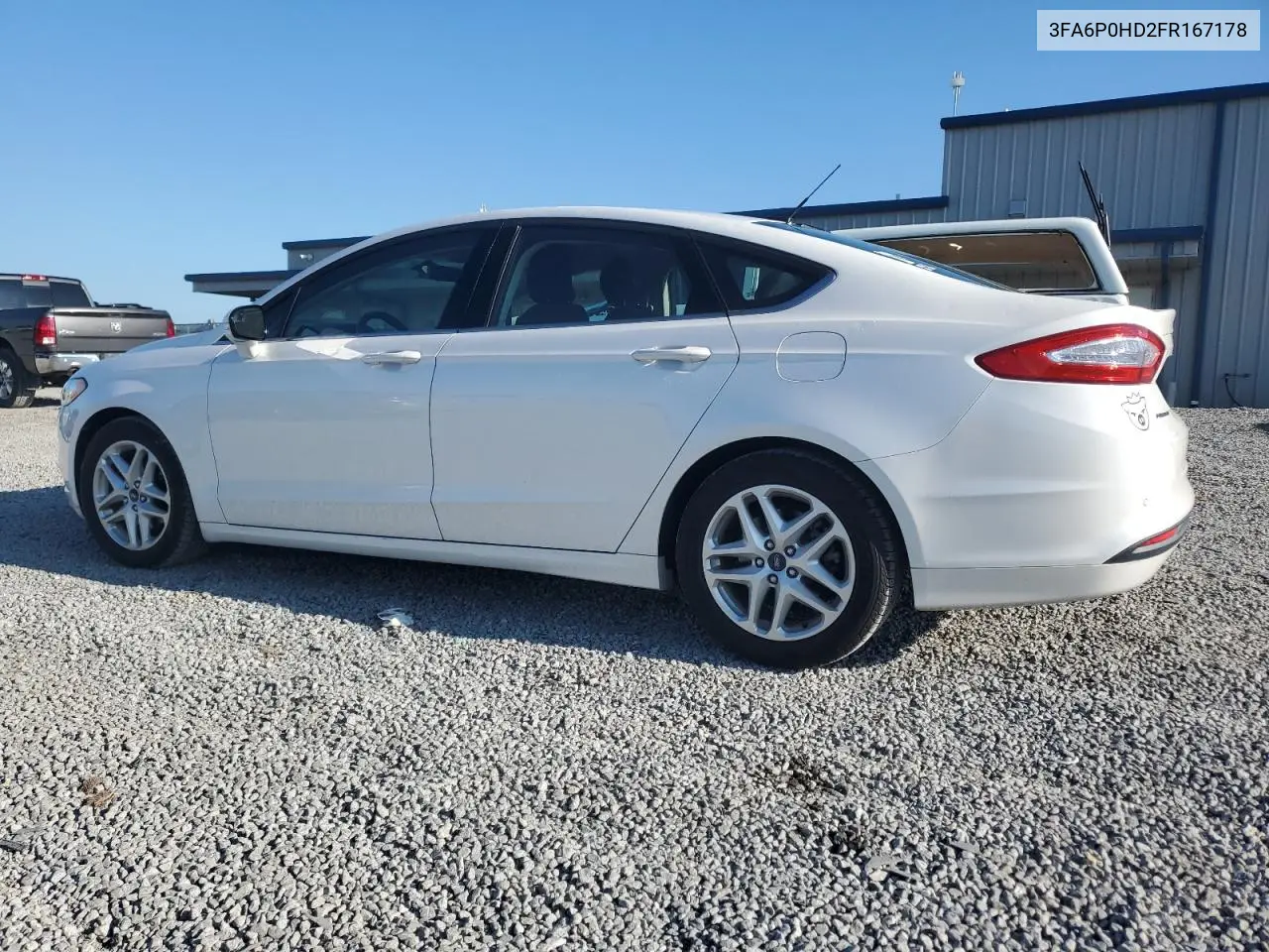 2015 Ford Fusion Se VIN: 3FA6P0HD2FR167178 Lot: 54141555