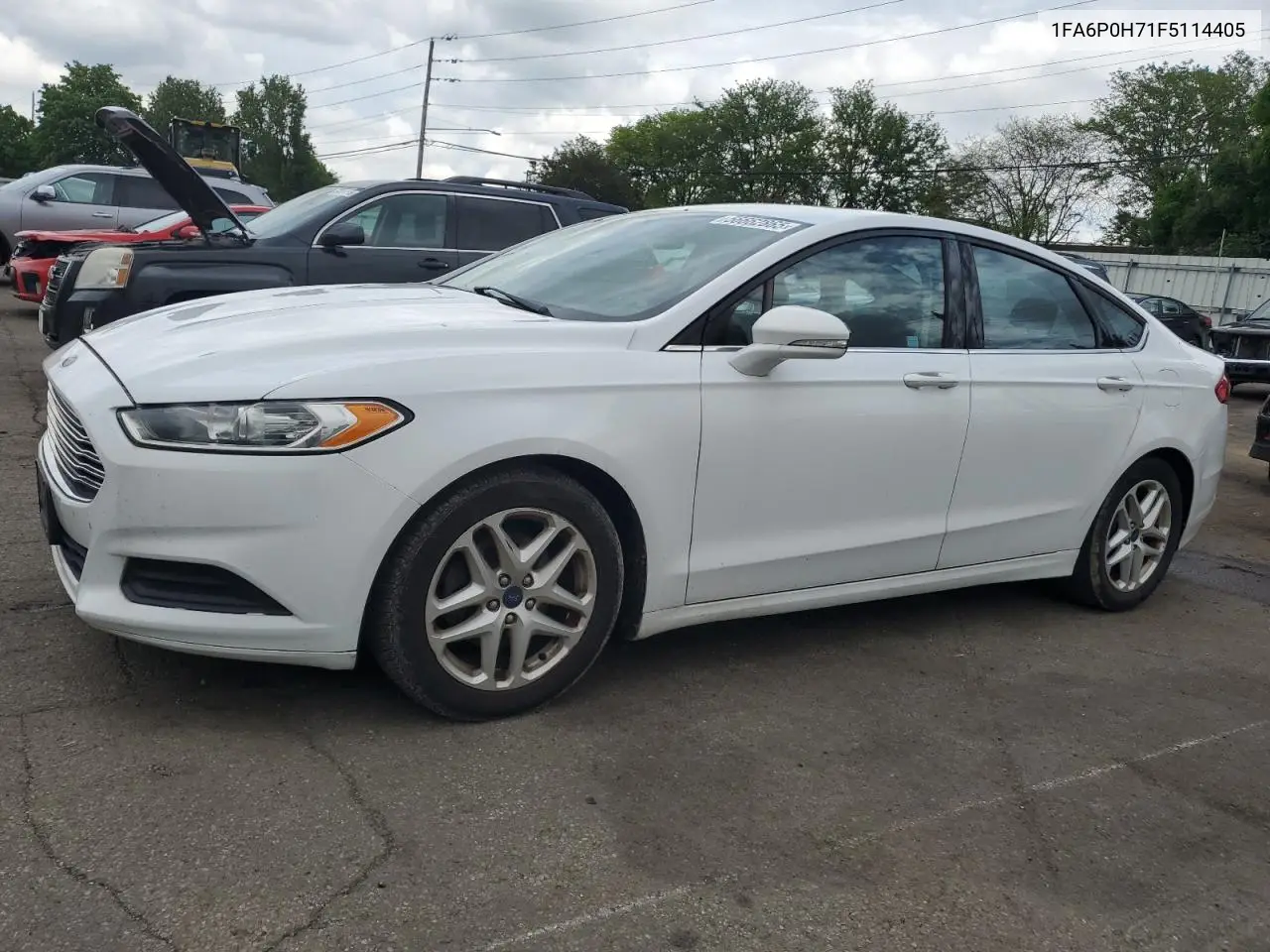 2015 Ford Fusion Se VIN: 1FA6P0H71F5114405 Lot: 56662865