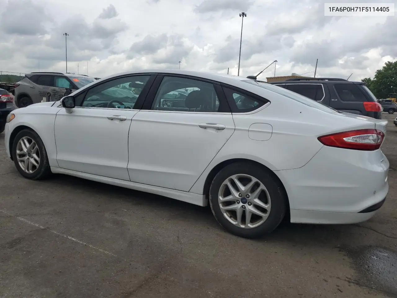 2015 Ford Fusion Se VIN: 1FA6P0H71F5114405 Lot: 56662865