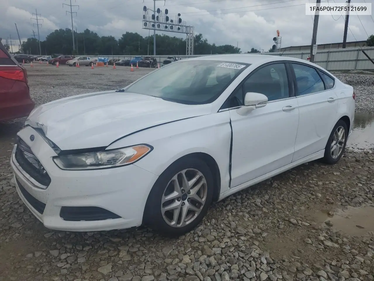2015 Ford Fusion Se VIN: 1FA6P0H72F5121699 Lot: 61400765