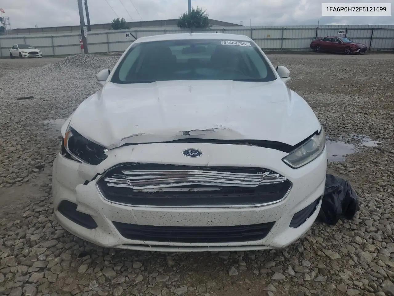 2015 Ford Fusion Se VIN: 1FA6P0H72F5121699 Lot: 61400765