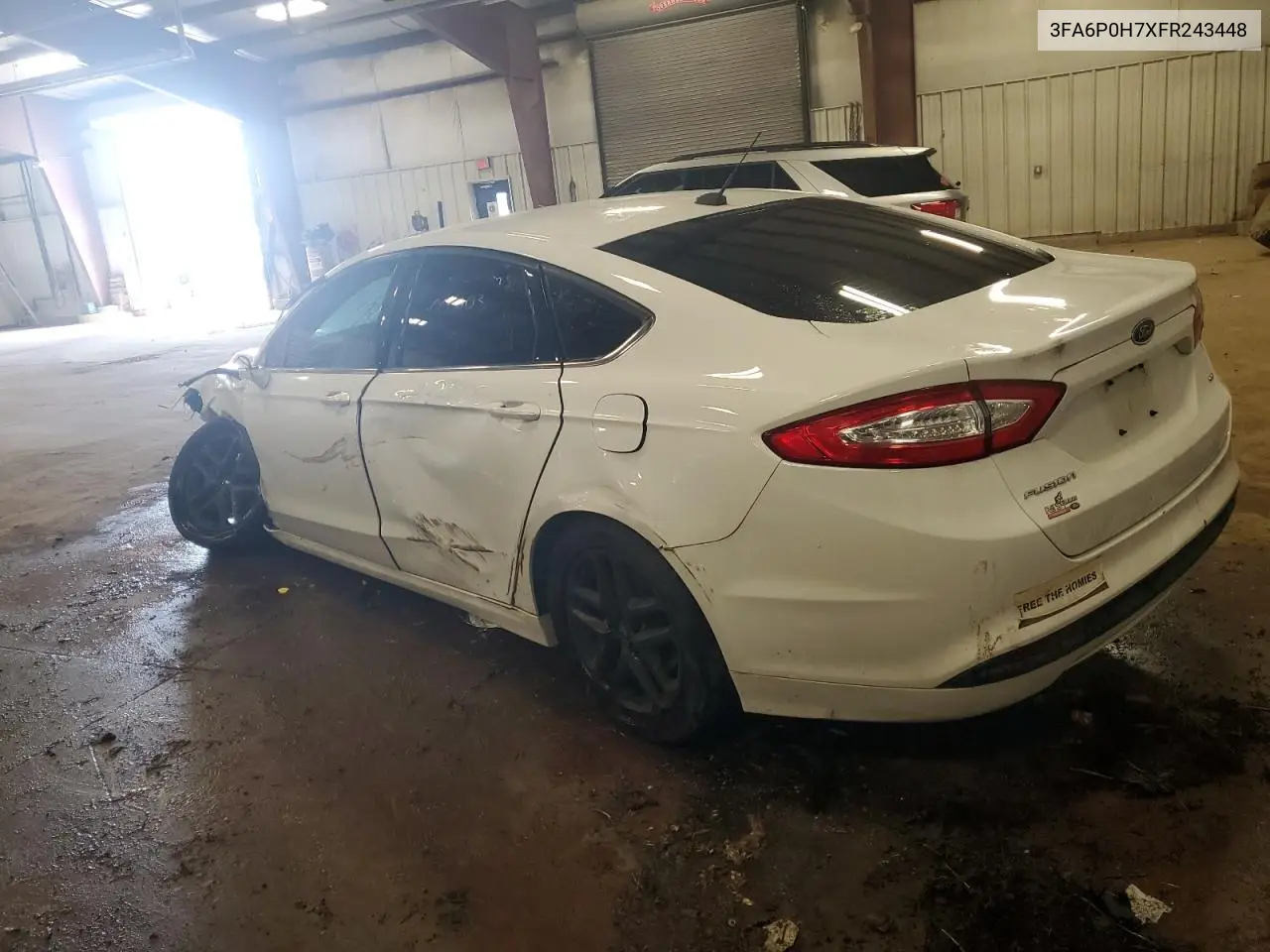 2015 Ford Fusion Se VIN: 3FA6P0H7XFR243448 Lot: 61741865