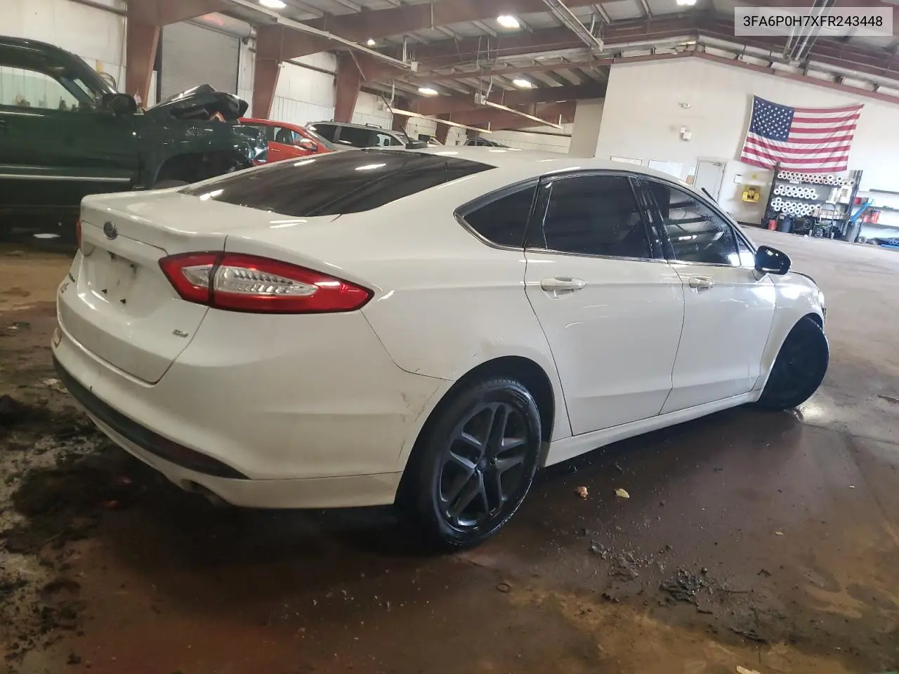 2015 Ford Fusion Se VIN: 3FA6P0H7XFR243448 Lot: 61741865