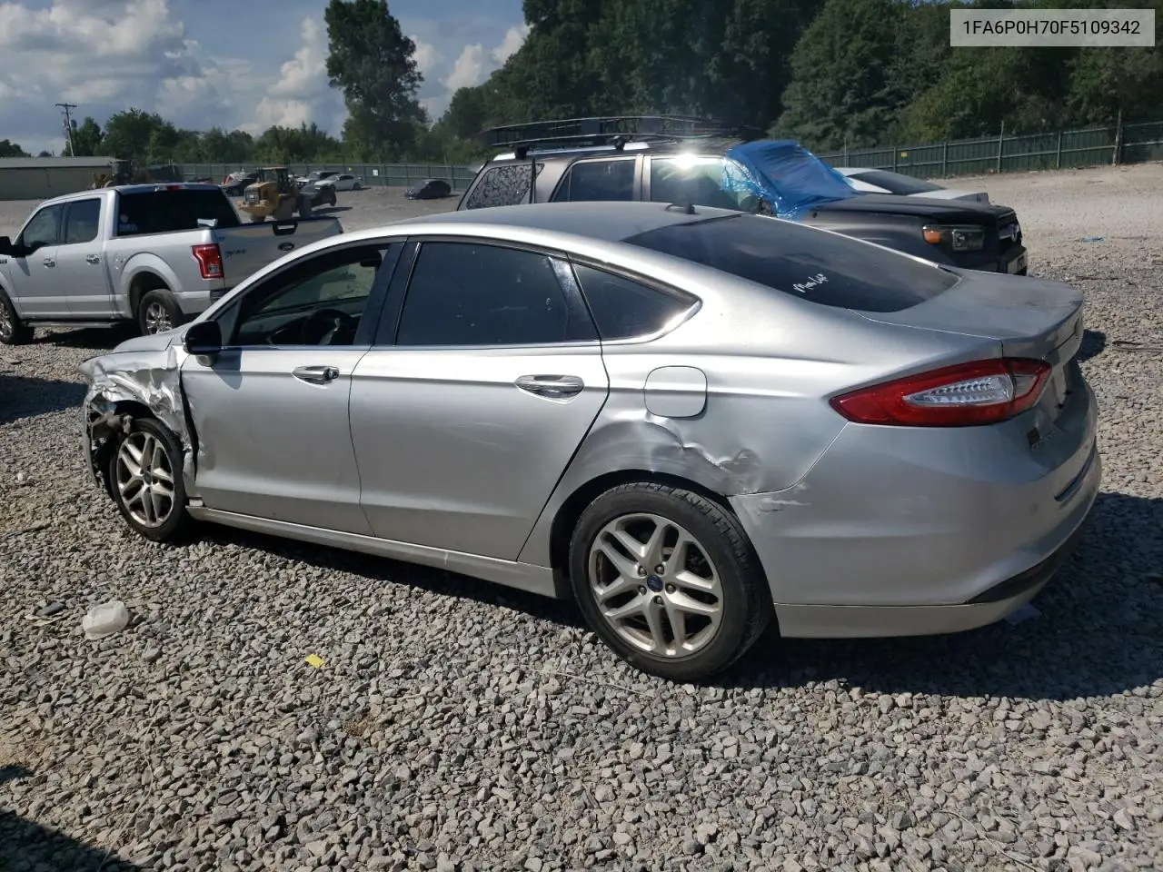 2015 Ford Fusion Se VIN: 1FA6P0H70F5109342 Lot: 62519595