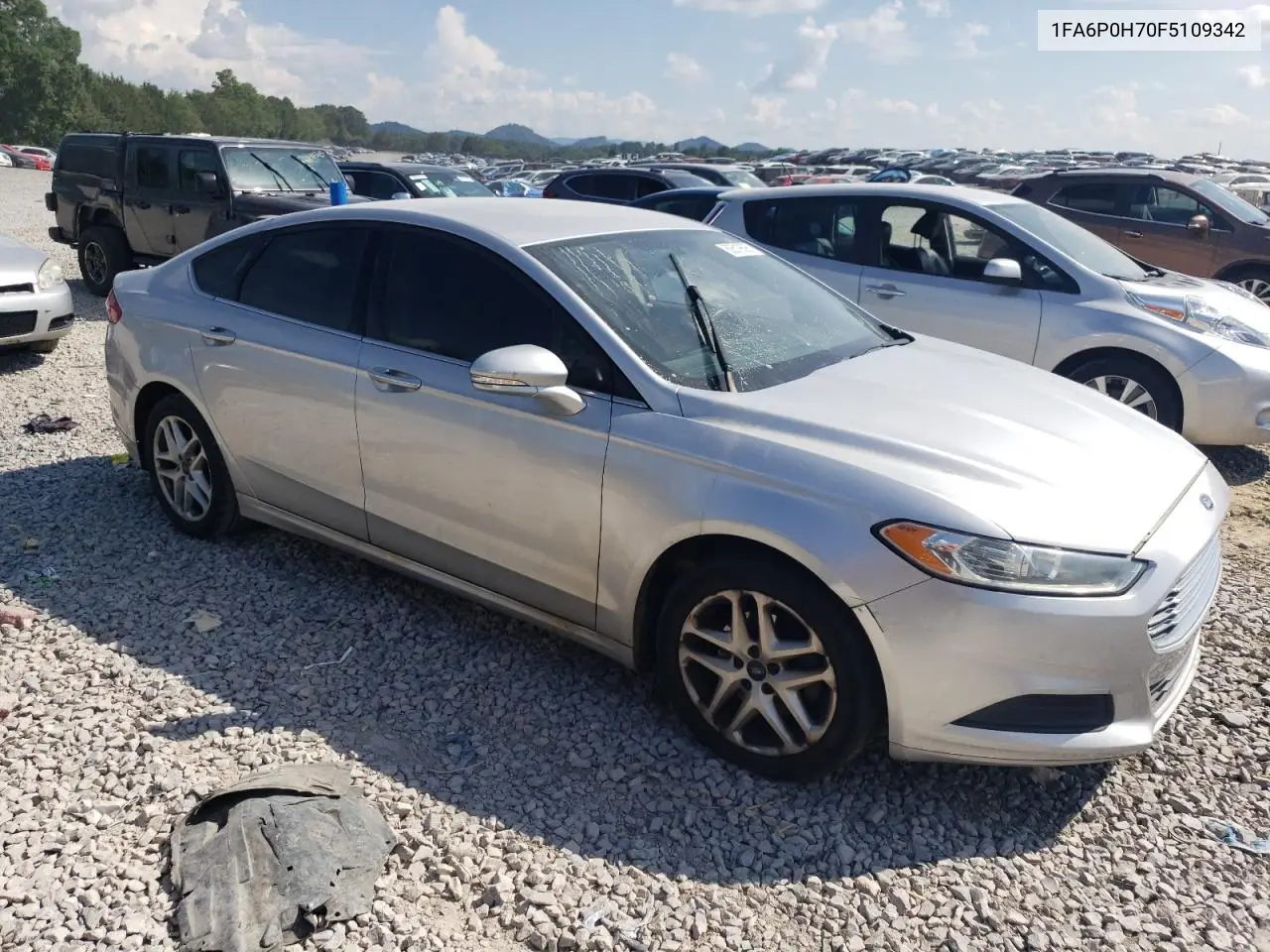 2015 Ford Fusion Se VIN: 1FA6P0H70F5109342 Lot: 62519595