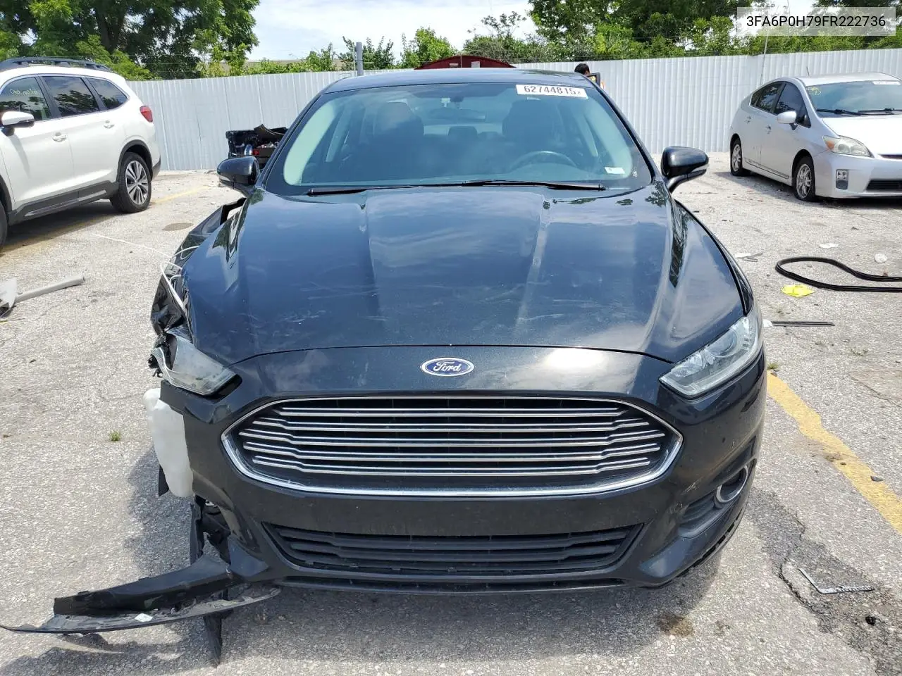 2015 Ford Fusion Se VIN: 3FA6P0H79FR222736 Lot: 62744815