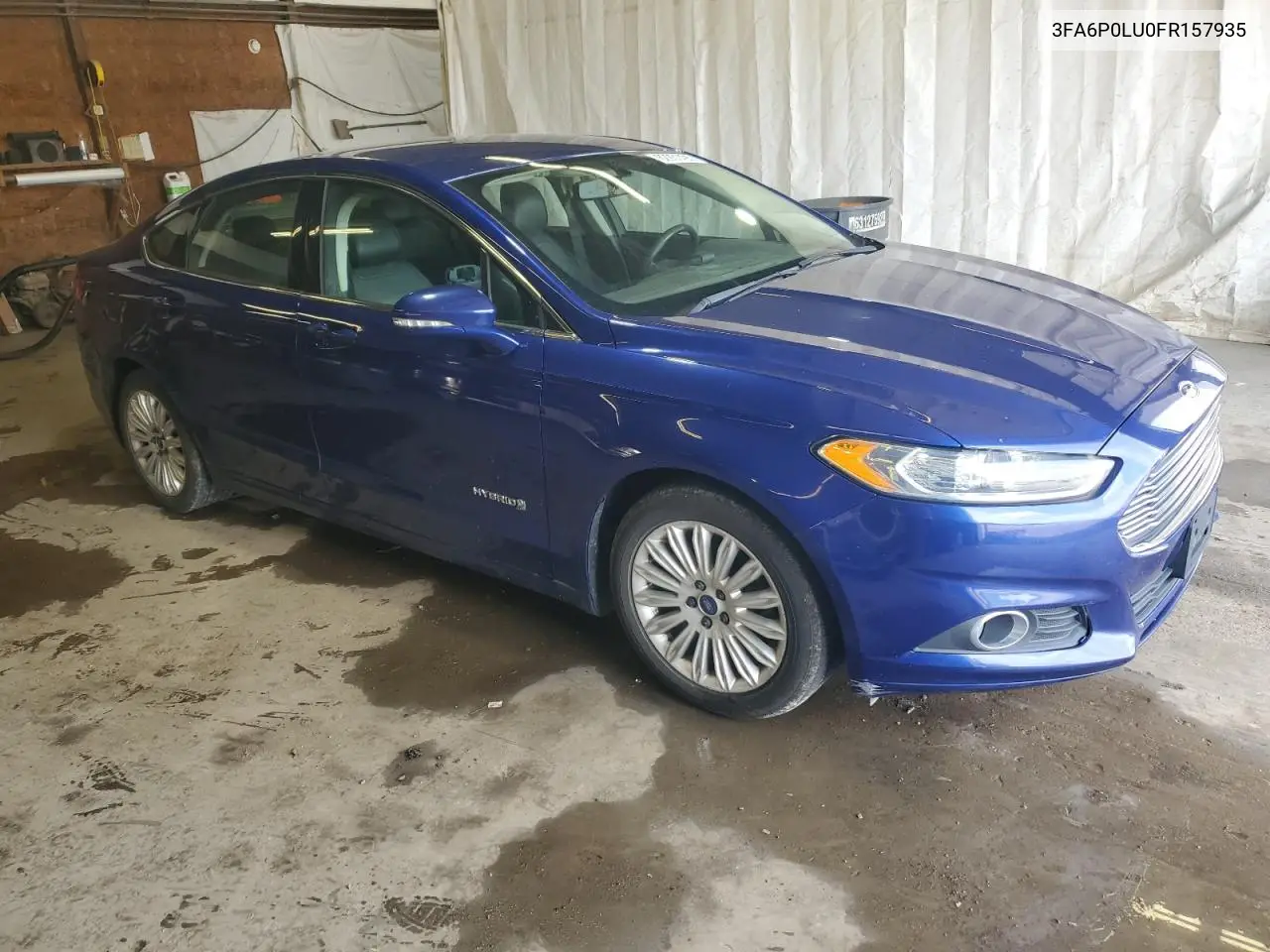 2015 Ford Fusion Se Hybrid VIN: 3FA6P0LU0FR157935 Lot: 62931495