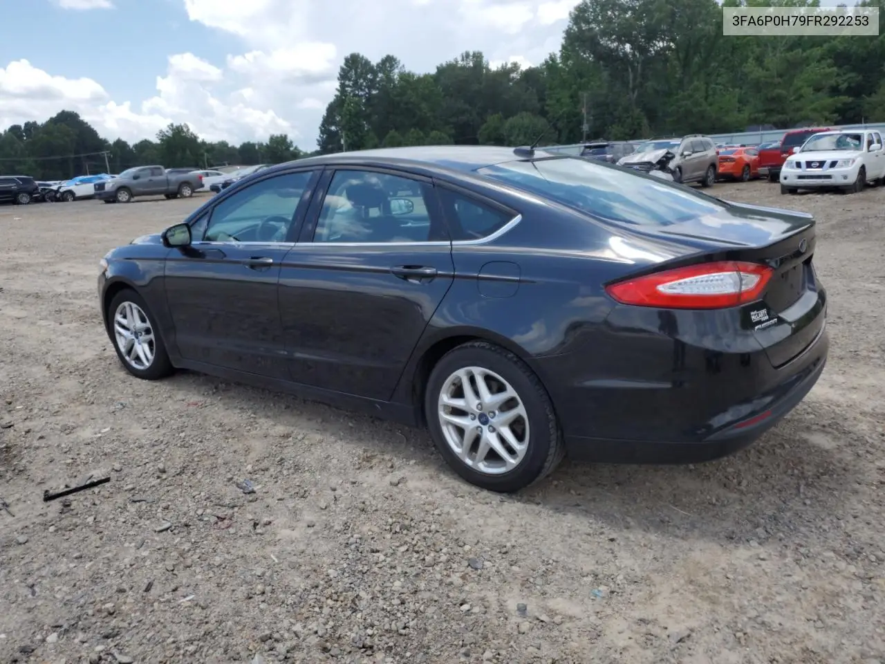 2015 Ford Fusion Se VIN: 3FA6P0H79FR292253 Lot: 63053995