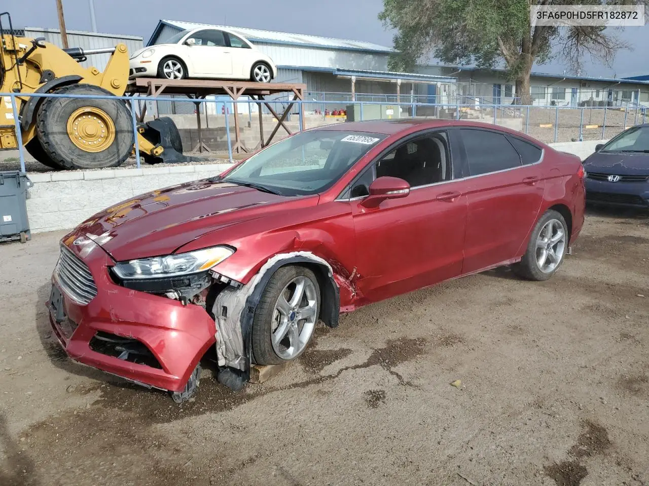 2015 Ford Fusion Se VIN: 3FA6P0HD5FR182872 Lot: 65207695