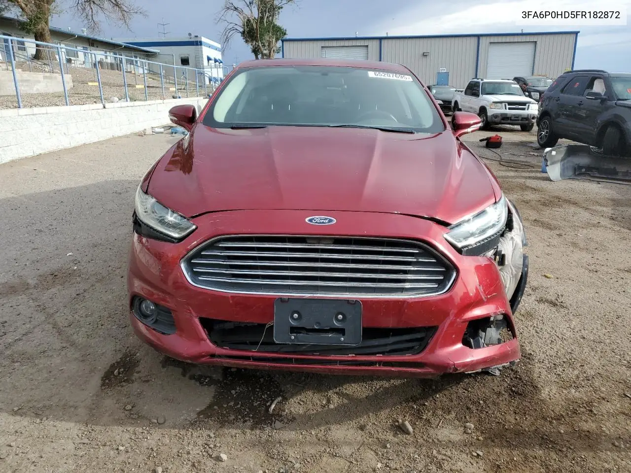 2015 Ford Fusion Se VIN: 3FA6P0HD5FR182872 Lot: 65207695