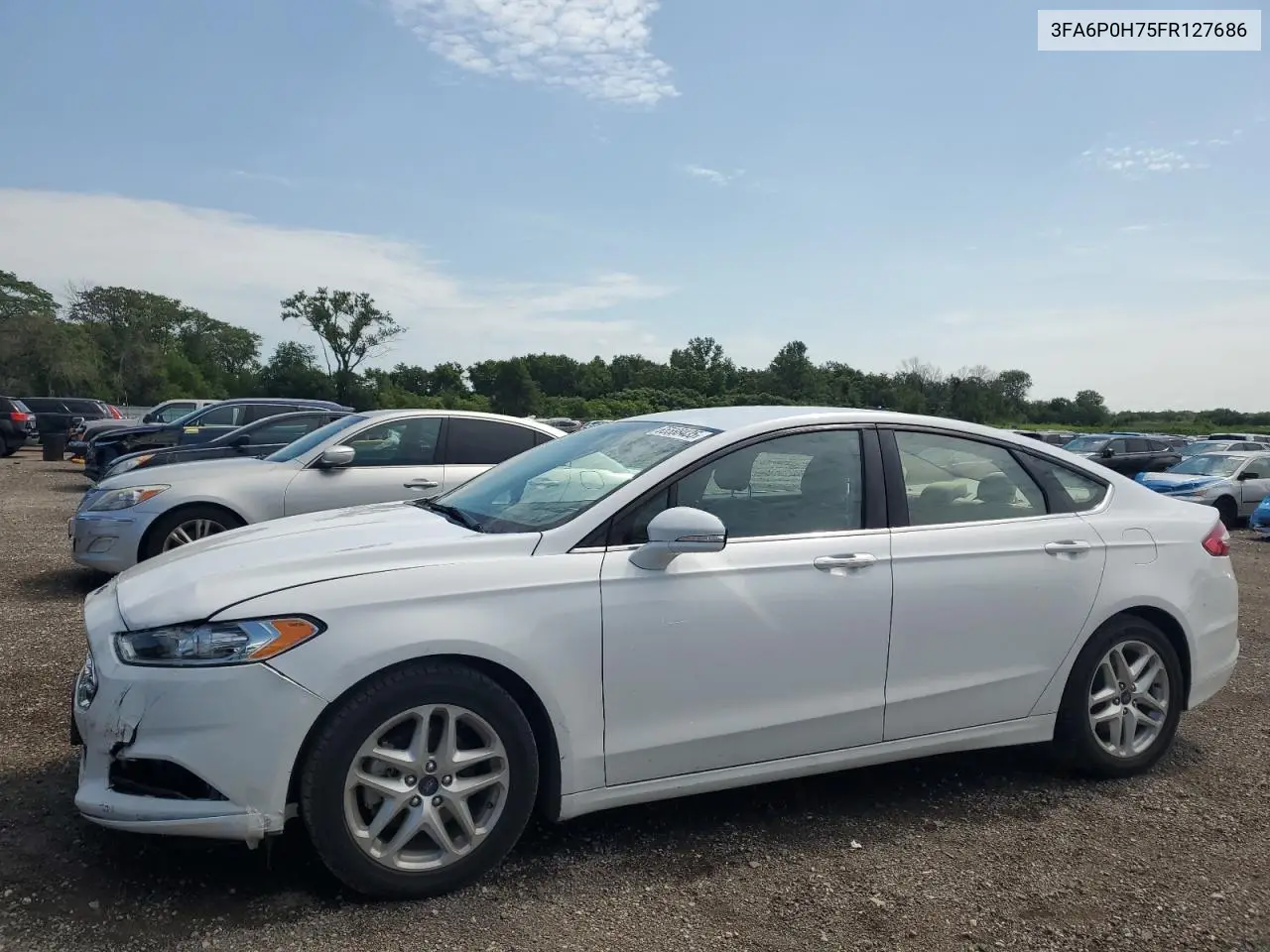 2015 Ford Fusion Se VIN: 3FA6P0H75FR127686 Lot: 65588435