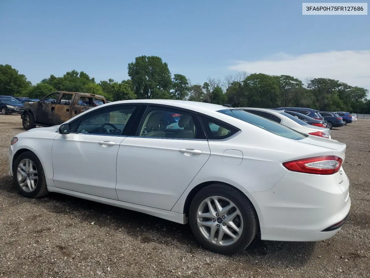 2015 Ford Fusion Se VIN: 3FA6P0H75FR127686 Lot: 65588435