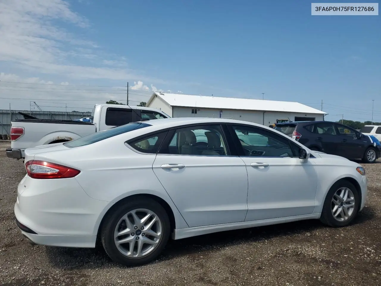 2015 Ford Fusion Se VIN: 3FA6P0H75FR127686 Lot: 65588435
