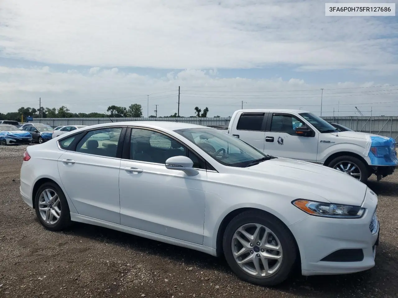 2015 Ford Fusion Se VIN: 3FA6P0H75FR127686 Lot: 65588435