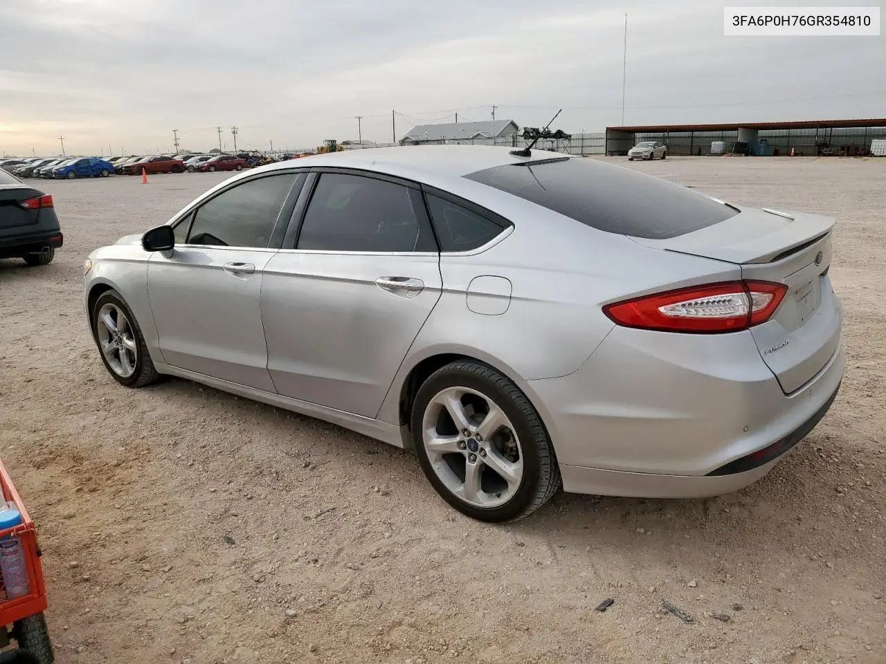 2016 Ford Fusion Se VIN: 3FA6P0H76GR354810 Lot: 55874245