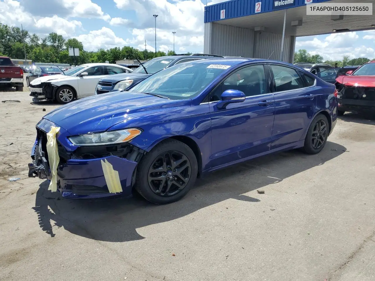 1FA6P0HD4G5125650 2016 Ford Fusion Se