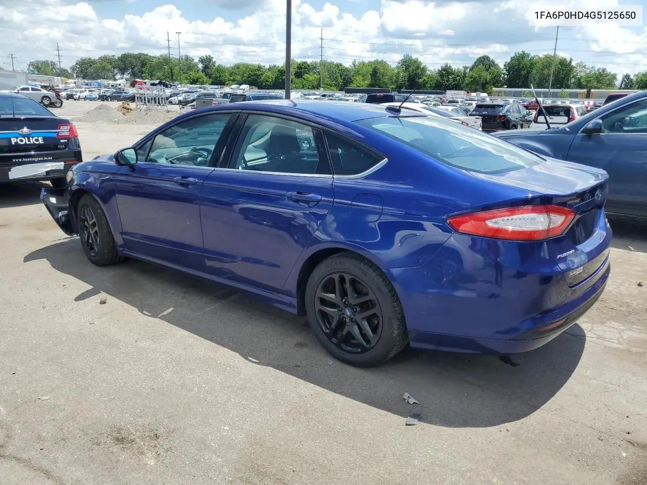 1FA6P0HD4G5125650 2016 Ford Fusion Se