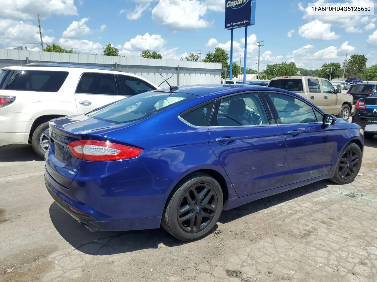 1FA6P0HD4G5125650 2016 Ford Fusion Se