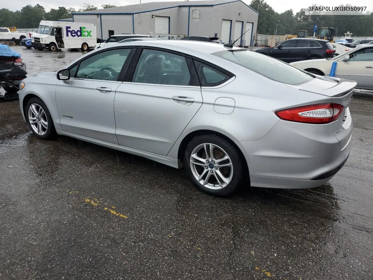 2016 Ford Fusion Se Hybrid VIN: 3FA6P0LUXGR350997 Lot: 62301825