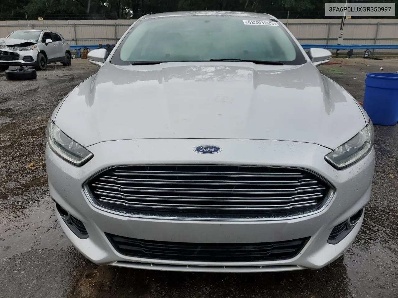2016 Ford Fusion Se Hybrid VIN: 3FA6P0LUXGR350997 Lot: 62301825