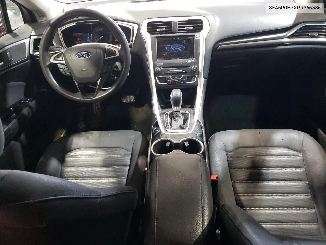2016 Ford Fusion Se VIN: 3FA6P0H7XGR366586 Lot: 62573775