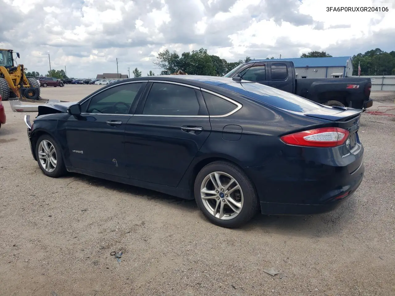 2016 Ford Fusion Titanium Hev VIN: 3FA6P0RUXGR204106 Lot: 62769015