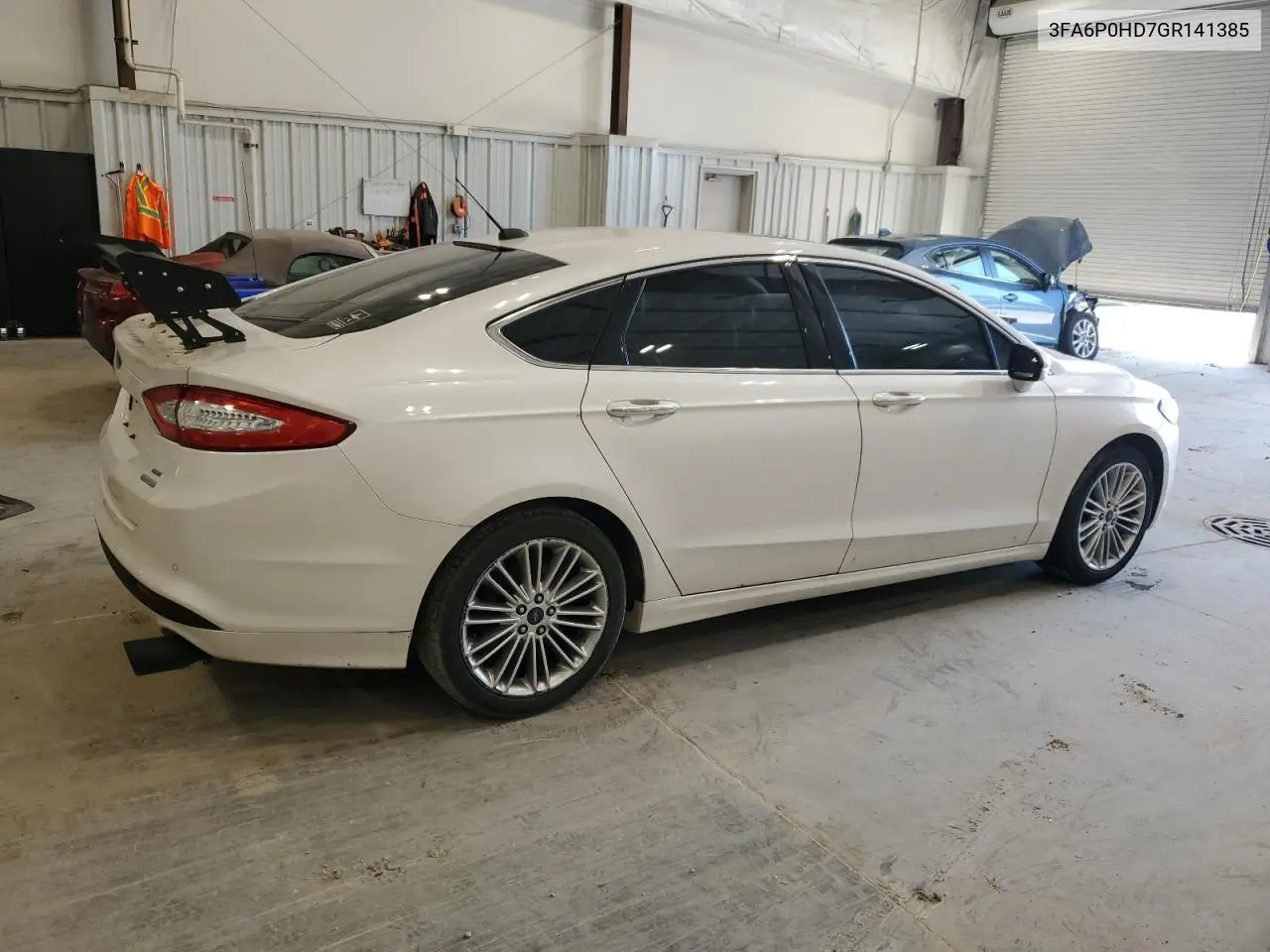 2016 Ford Fusion Se VIN: 3FA6P0HD7GR141385 Lot: 62784995