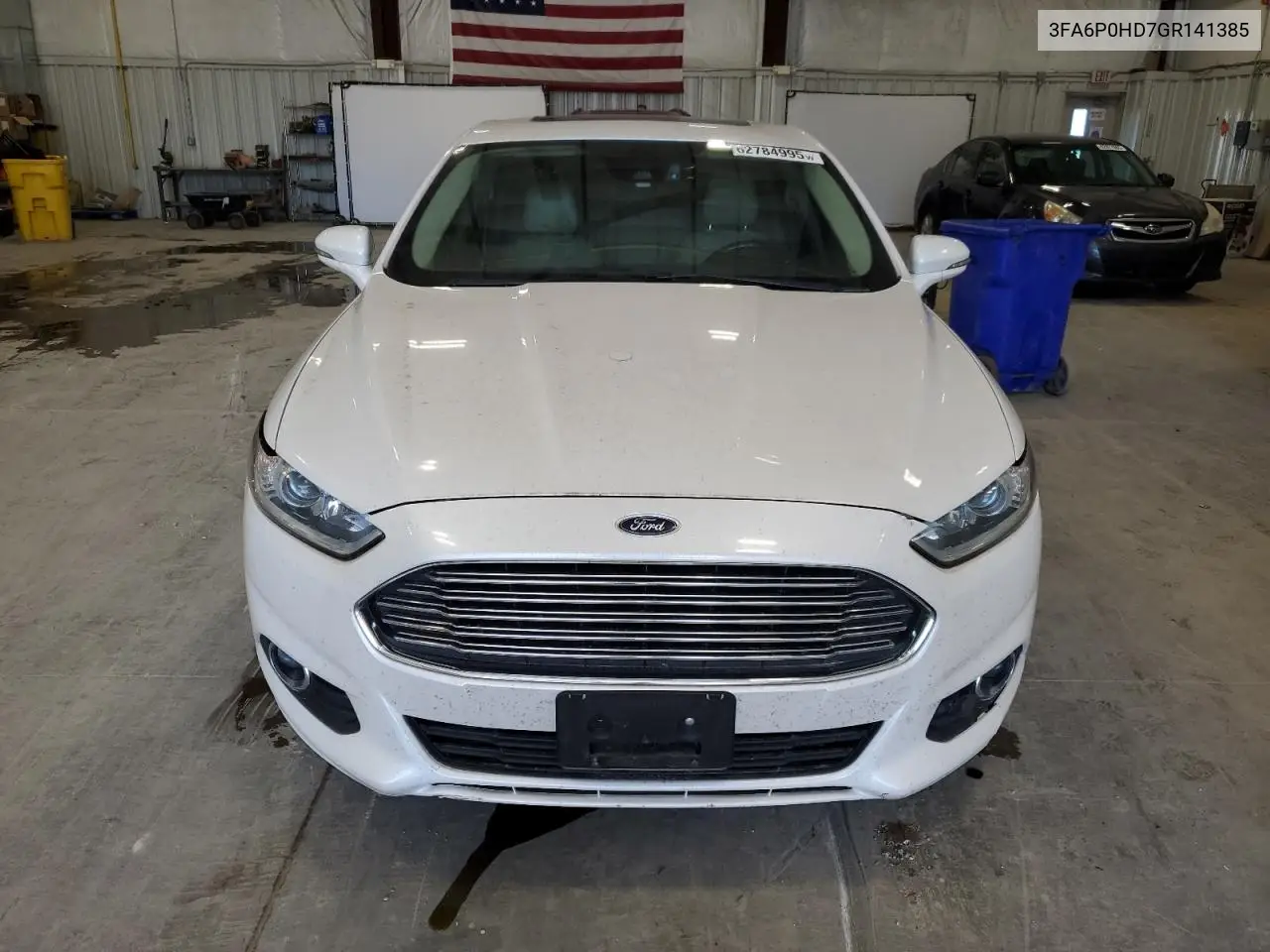 2016 Ford Fusion Se VIN: 3FA6P0HD7GR141385 Lot: 62784995
