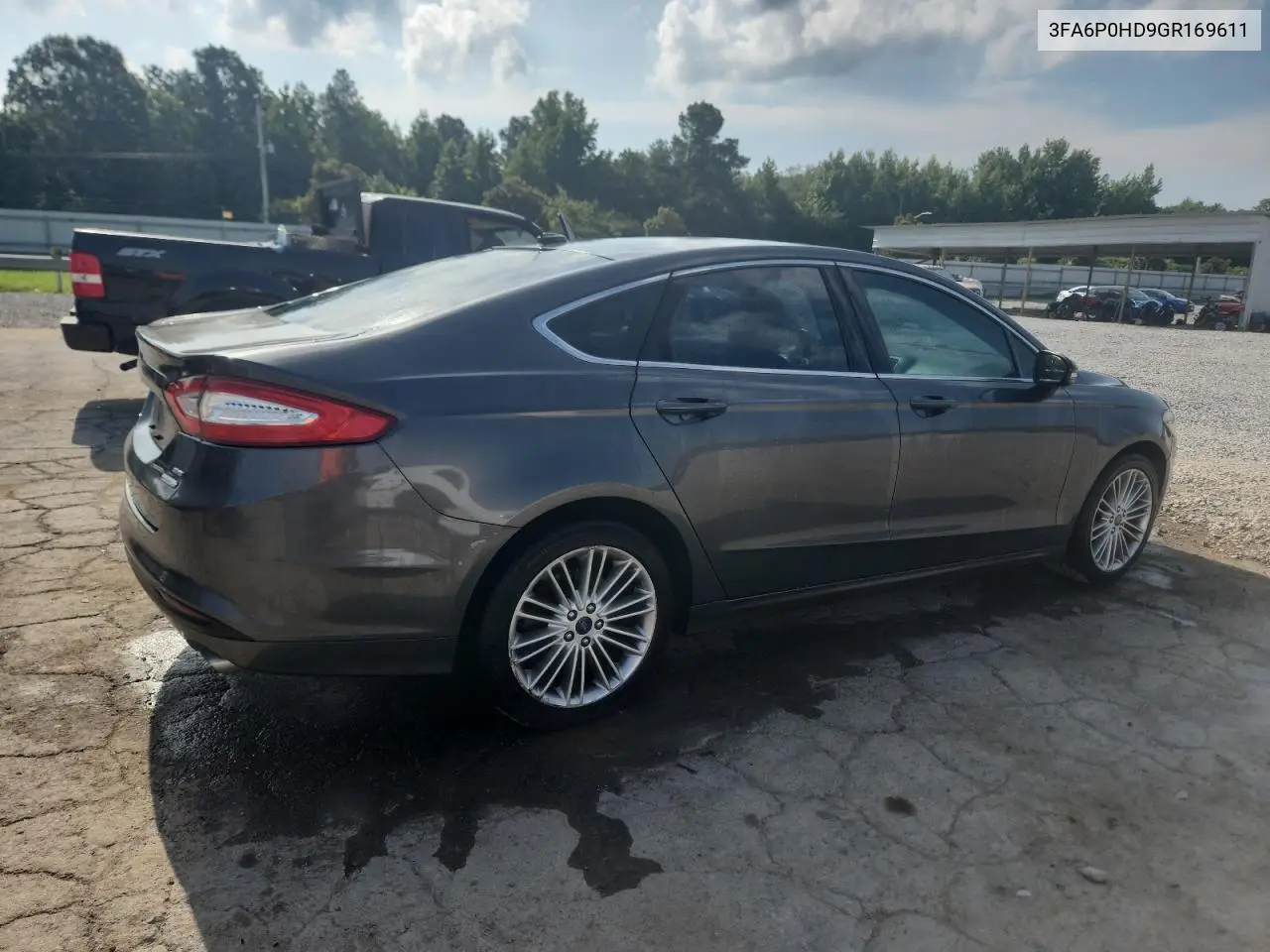 2016 Ford Fusion Se VIN: 3FA6P0HD9GR169611 Lot: 62939075