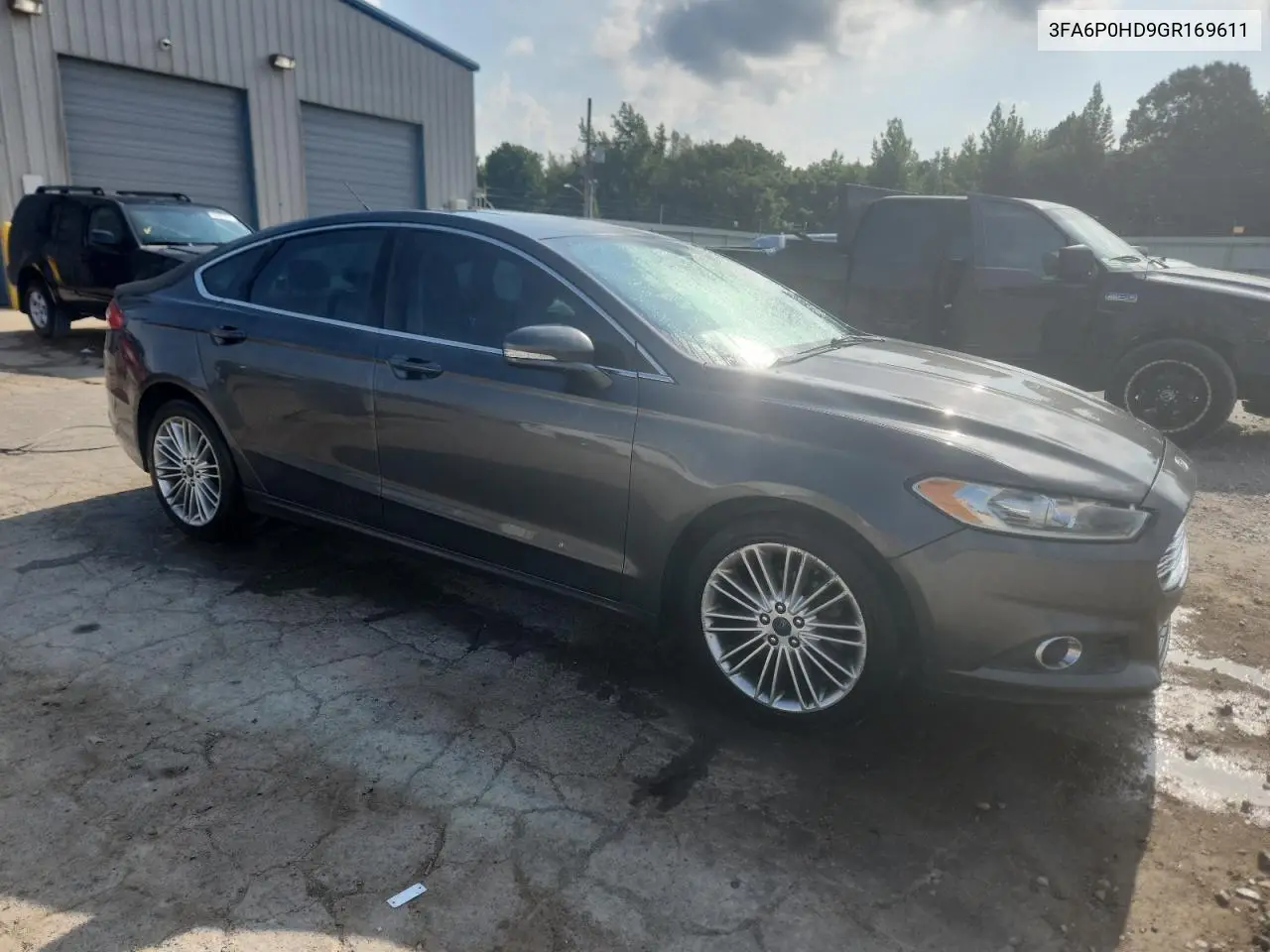 2016 Ford Fusion Se VIN: 3FA6P0HD9GR169611 Lot: 62939075