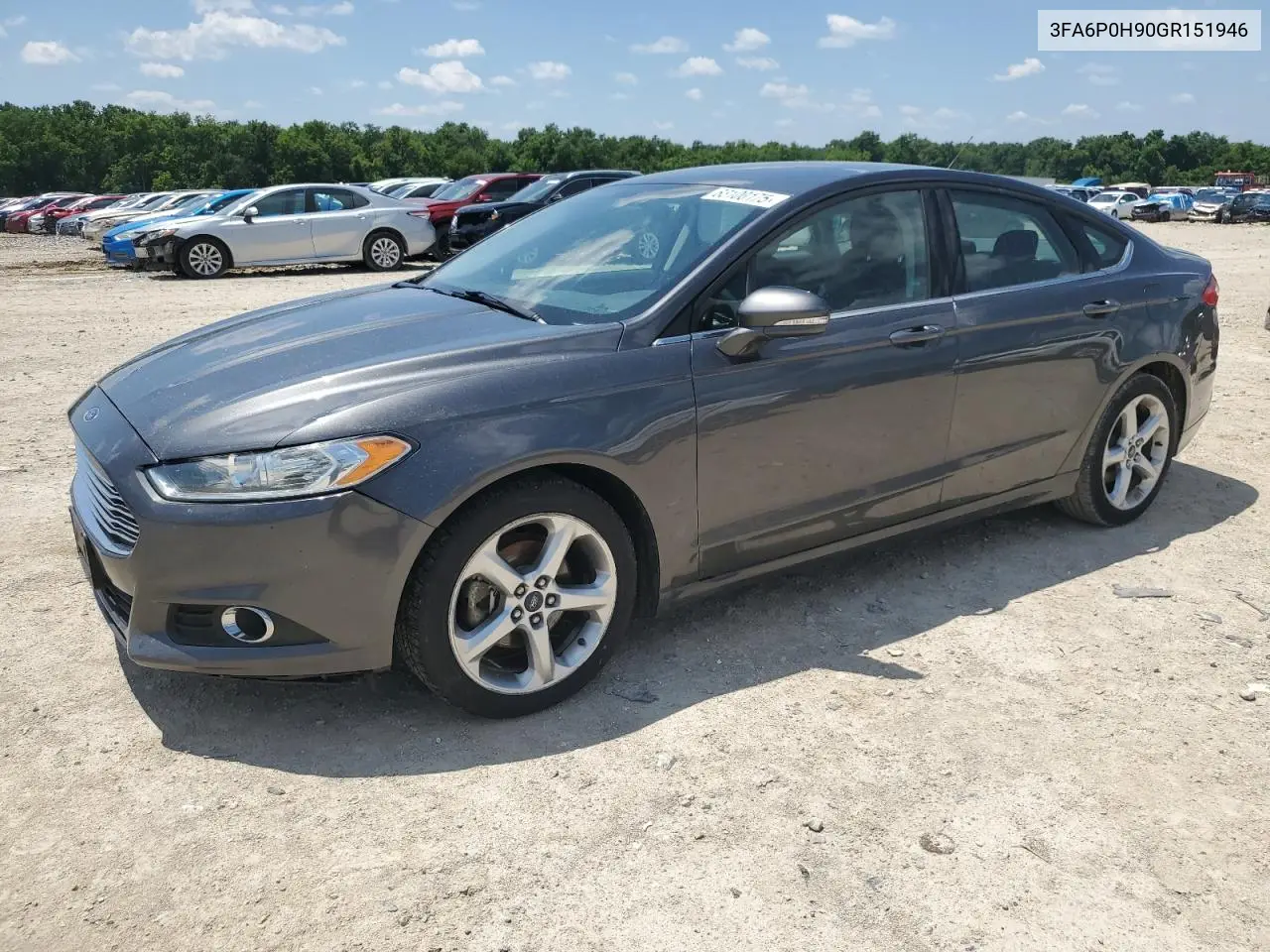 3FA6P0H90GR151946 2016 Ford Fusion Se