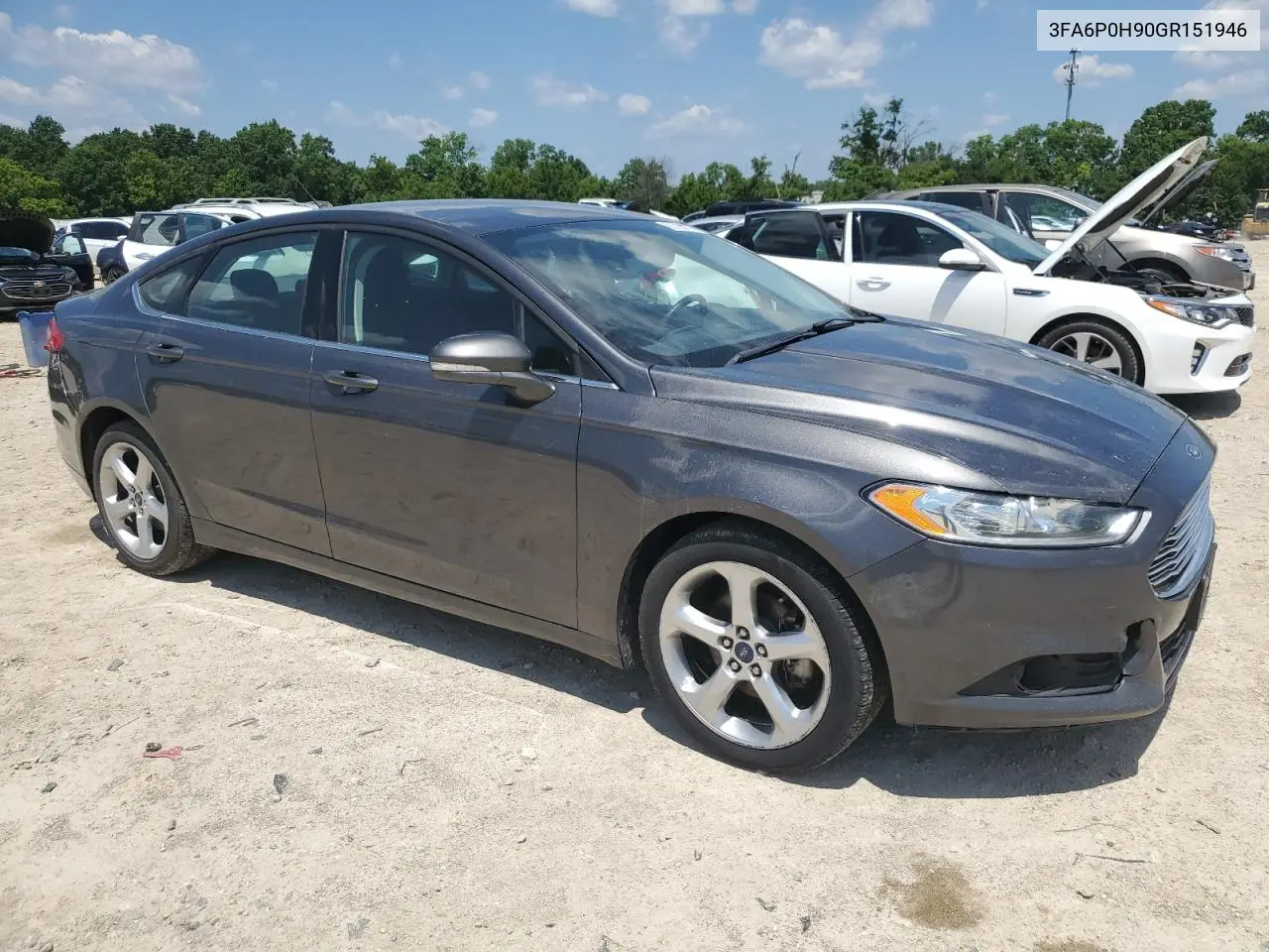 3FA6P0H90GR151946 2016 Ford Fusion Se
