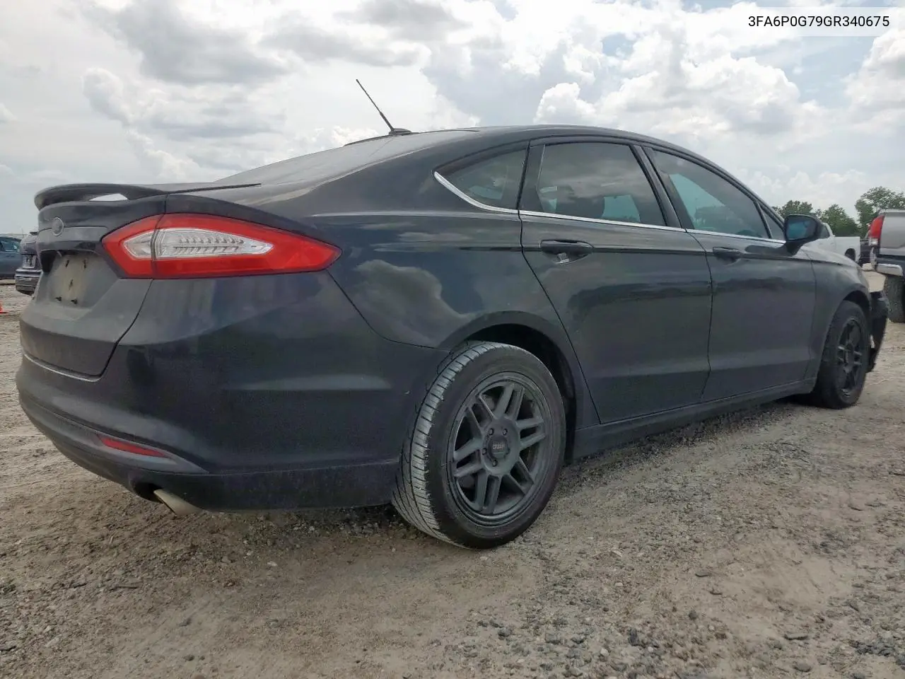 2016 Ford Fusion S VIN: 3FA6P0G79GR340675 Lot: 65092975