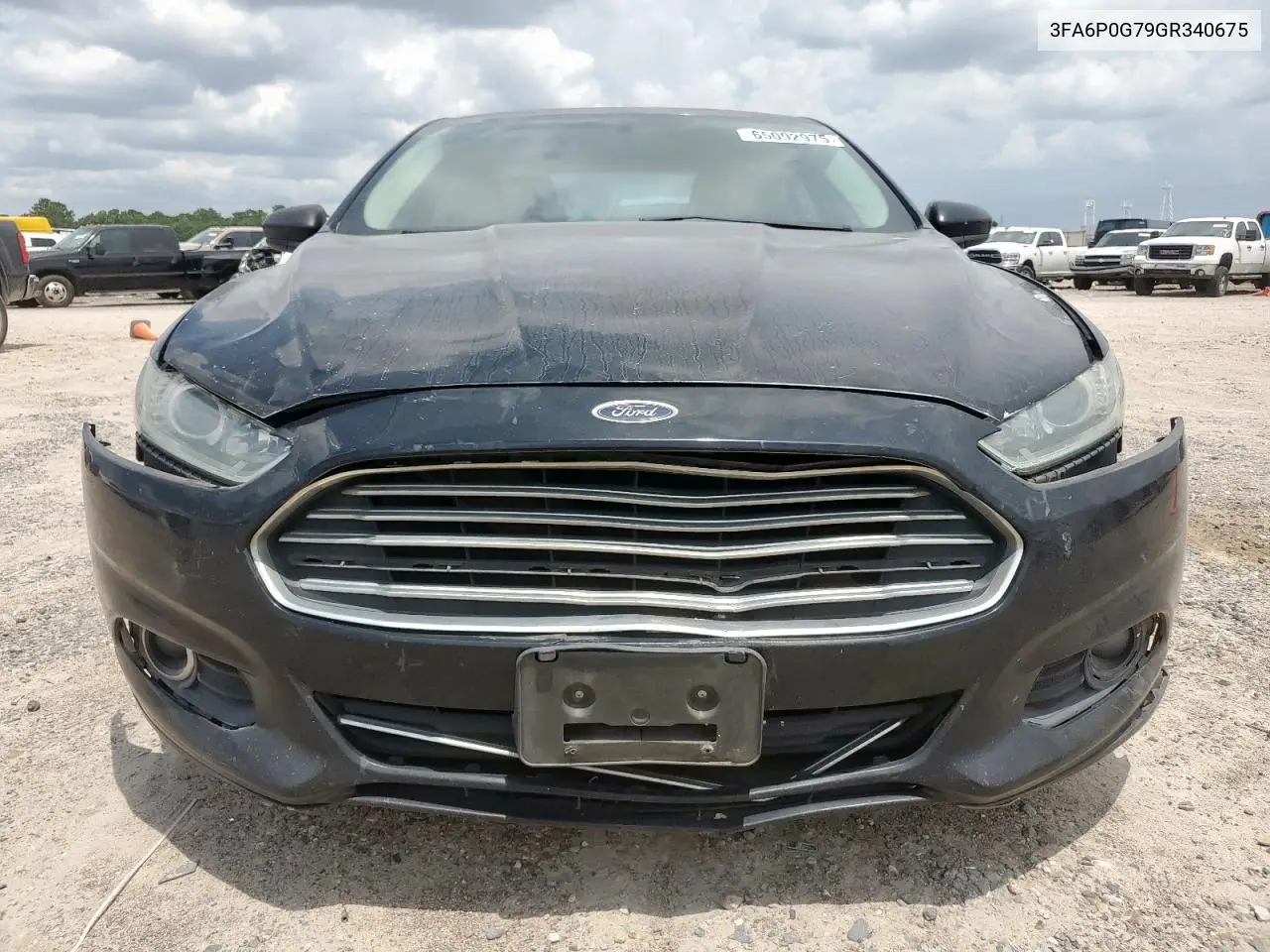 2016 Ford Fusion S VIN: 3FA6P0G79GR340675 Lot: 65092975